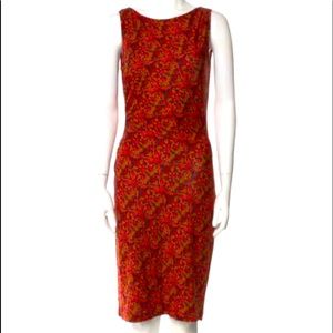 DVF Silk knee length dress